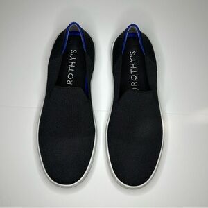 Rothy’s - *Like New!* Women’s size 6 - Black with blue and white stripe